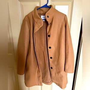 Camel Old Navy Coat in Medium.